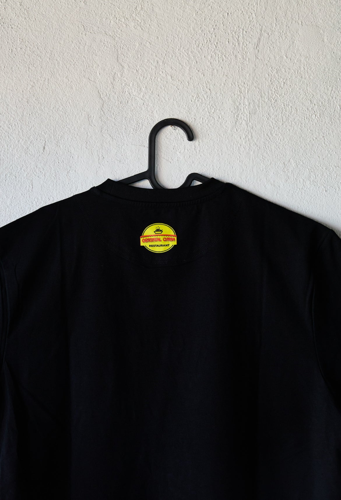 BLACK T SHIRT CHINO-DOMI-BORI