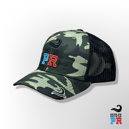 E- BorinCamo 🪖 6 Panel Trucker Hat