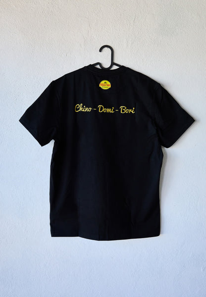 BLACK T SHIRT CHIN CHIN CHINO