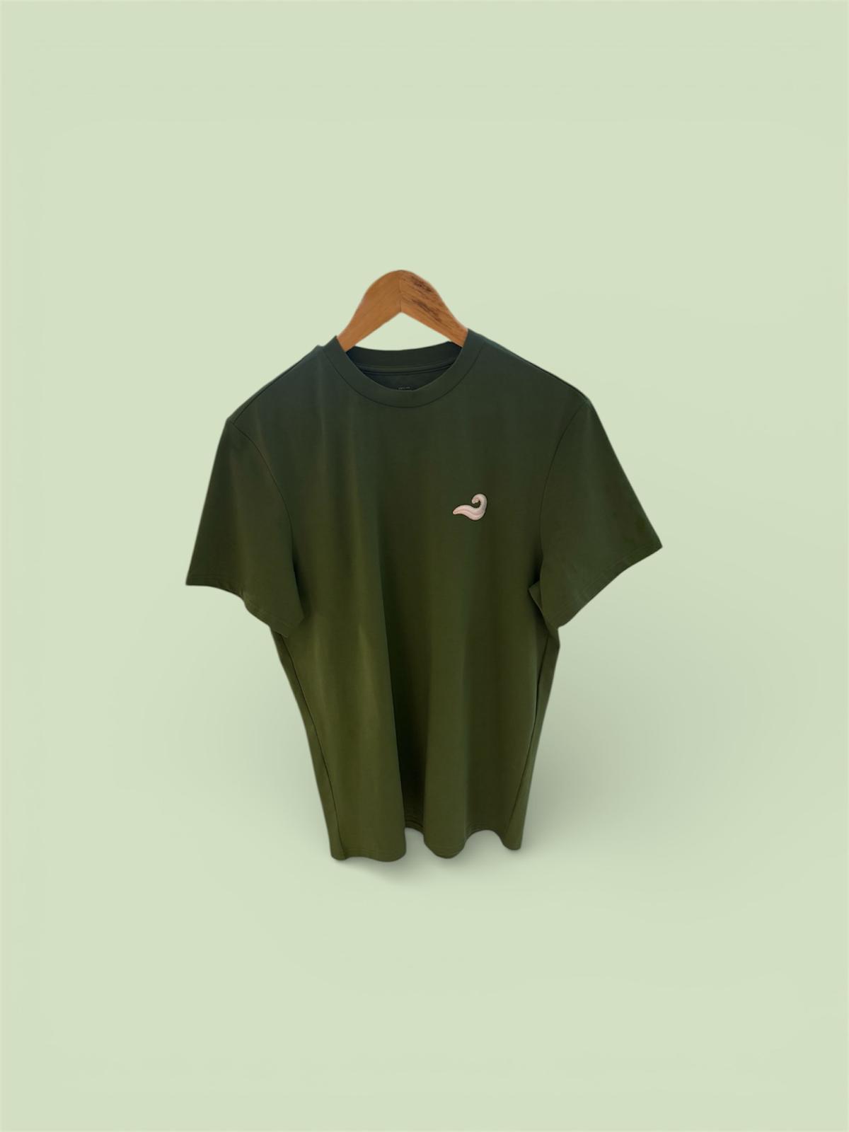 ESTO ES PR PIMA T SHIRT VERDE OLIVO